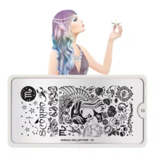 Stamping Nail Art Image Plate MOYOU Zodiac 10