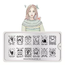 Stamping Nail Art Image Plate MOYOU Enchanted 12