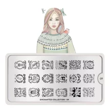 Stamping Nail Art Image Plate MOYOU Enchanted 09