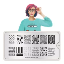 Stamping Nail Art Image Plate MOYOU Geek 05