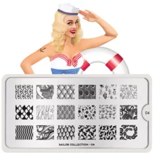 Šablon za pečate MOYOU Sailor 04