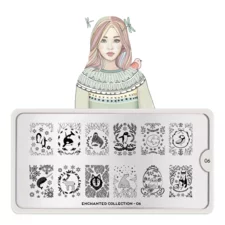 Stamping Nail Art Image Plate MOYOU Enchanted 06