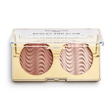 Contour and Highlight Palette REVOLUTION PRO Sculpt and Glow 4g - Sands Of Time