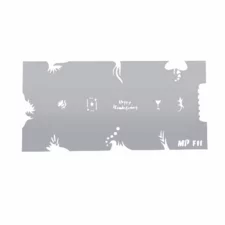 Airbrush šablon za nokte MPF - MPF 11