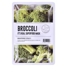 Sheet Brightening Mask DERMAL Superfood Broccoli