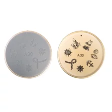 Šablon silikonski za Nail Art 30