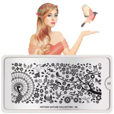Stamping Nail Art Image Plate MOYOU Mother Nature 02