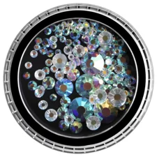 Nail Crystals CRYSP-04 Mix AB Blue 175pcs