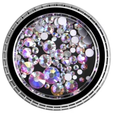 Nail Crystals CRYSP-05 Mix AB Purple 175pcs