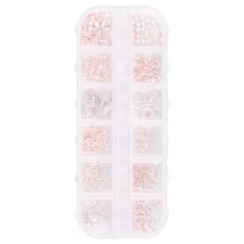 Nail Art Decoration STUKIT9 Rose Gold 240pcs