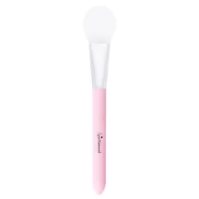 Silikonska četkica za nanošenje maske - zaobljen vrh - Roze
