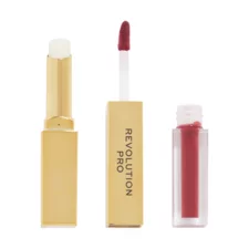 Tečni ruž i balzam za usne REVOLUTION PRO Supreme Stay 1ml+1,5g - Stiletto