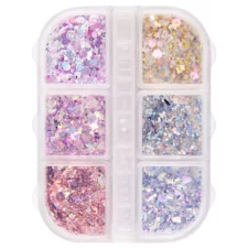 Nail Glitter ASNGP104-05 Mix