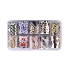 Nail Transfer Foils TF107-74 Mix 10/1