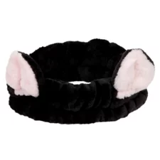 Plišana traka za kosu - Black Cat