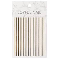 Nail Art Stripes Gold