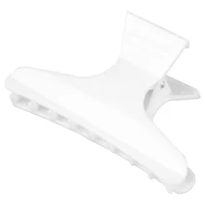 Šnale za kosu plastične - bele 12/1