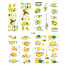 Nail Stickers ASNZJT-205-1-16