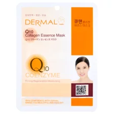 Sheet Face Mask DERMAL Collagen Essence Q10 Coenzyme