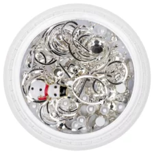 Metal Nail Decorations New Year ZZ15-6