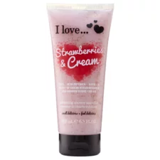 Exfoliating Shower Smoothie - Strawberries & Cream