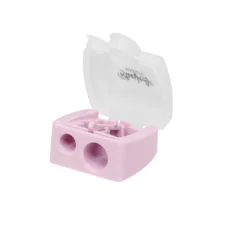 Dupli zarezač za olovke BLUSH - Roze