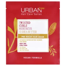 Pre-Wash Hair Mask for Wavy and Curly Hair - Hibiscus & Shea Butter