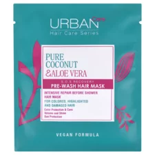 Pre-Wash Hair Mask for Colored and Damaged Hair - Coconut & Aloe Vera