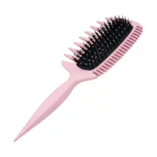 Curly Hair Brush - Pink