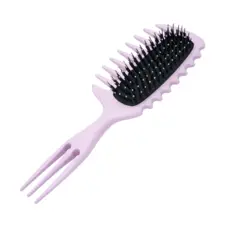 Curly Hair Brush - Purple
