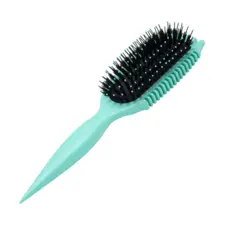Curly Hair Brush - Green