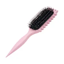 Curly Hair Brush - Pink