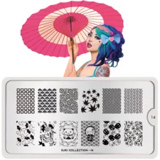 Stamping Nail Art Image Plate MOYOU Suki 14
