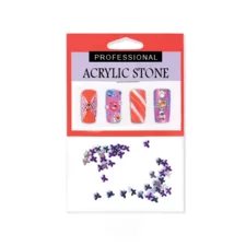 Cirkoni za Nail Art BUS48 4.0mm 48/1 - Ljubičasti