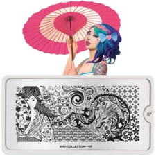 Stamping Nail Art Image Plate MOYOU Suki 07