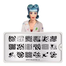 Stamping Nail Art Image Plate MOYOU Artist 15