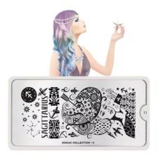 Stamping Nail Art Image Plate MOYOU Zodiac 11