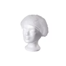 Non Woven Round Cap ROIAL White