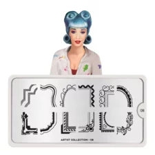 Stamping Nail Art Image Plate MOYOU Artist 08