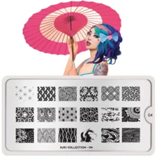 Stamping Nail Art Image Plate MOYOU Suki 04