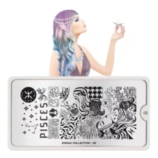 Stamping Nail Art Image Plate MOYOU Zodiac 02