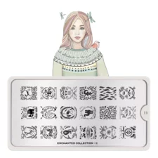 Stamping Nail Art Image Plate MOYOU Enchanted 11