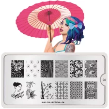 Stamping Nail Art Image Plate MOYOU Suki 06