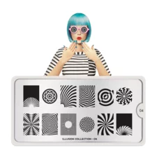 Stamping Nail Art Image Plate MOYOU Illusion 04
