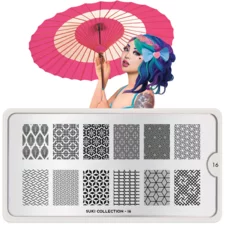 Stamping Nail Art Image Plate MOYOU Suki 16