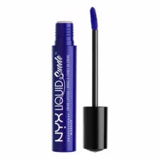 Tečni mat vodootporni ruž za usne NYX Professional Makeup Liquid Suede Cream Lipstick LSCL 4ml - Jet - Set LSCL17