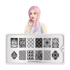 Stamping Nail Art Image Plate MOYOU Asia 07