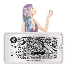 Stamping Nail Art Image Plate MOYOU Zodiac 06