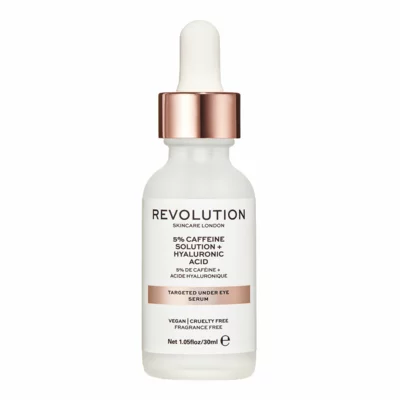 Targeted Under Eye Serum REVOLUTION SKINCARE 5% Caffeine Solution and Hyaluronic Acid 30ml