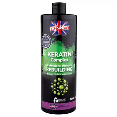 Shampoo for Brittle and Thin Hair RONNEY Keratin Complex 1000ml